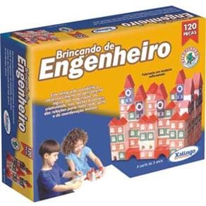 Blocos de Montar Xalingo Brincando de Engenheiro 5279.8 c/ 120 Peças