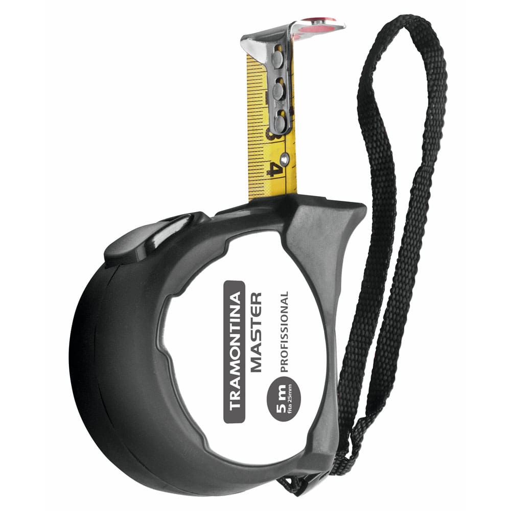 Trena Profissional Tramontina com 7,5 Metros - Preto