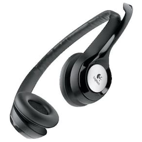 Fone Headset Logitech USB H390 - Preto
