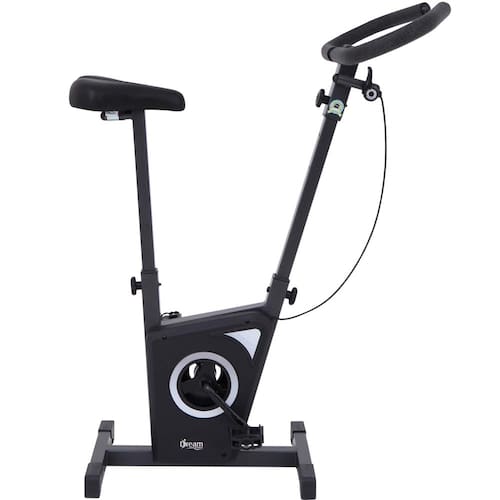 imagem-Bicicleta Ergométrica Mecânica Dream EX 450 - Chumbo/Preta