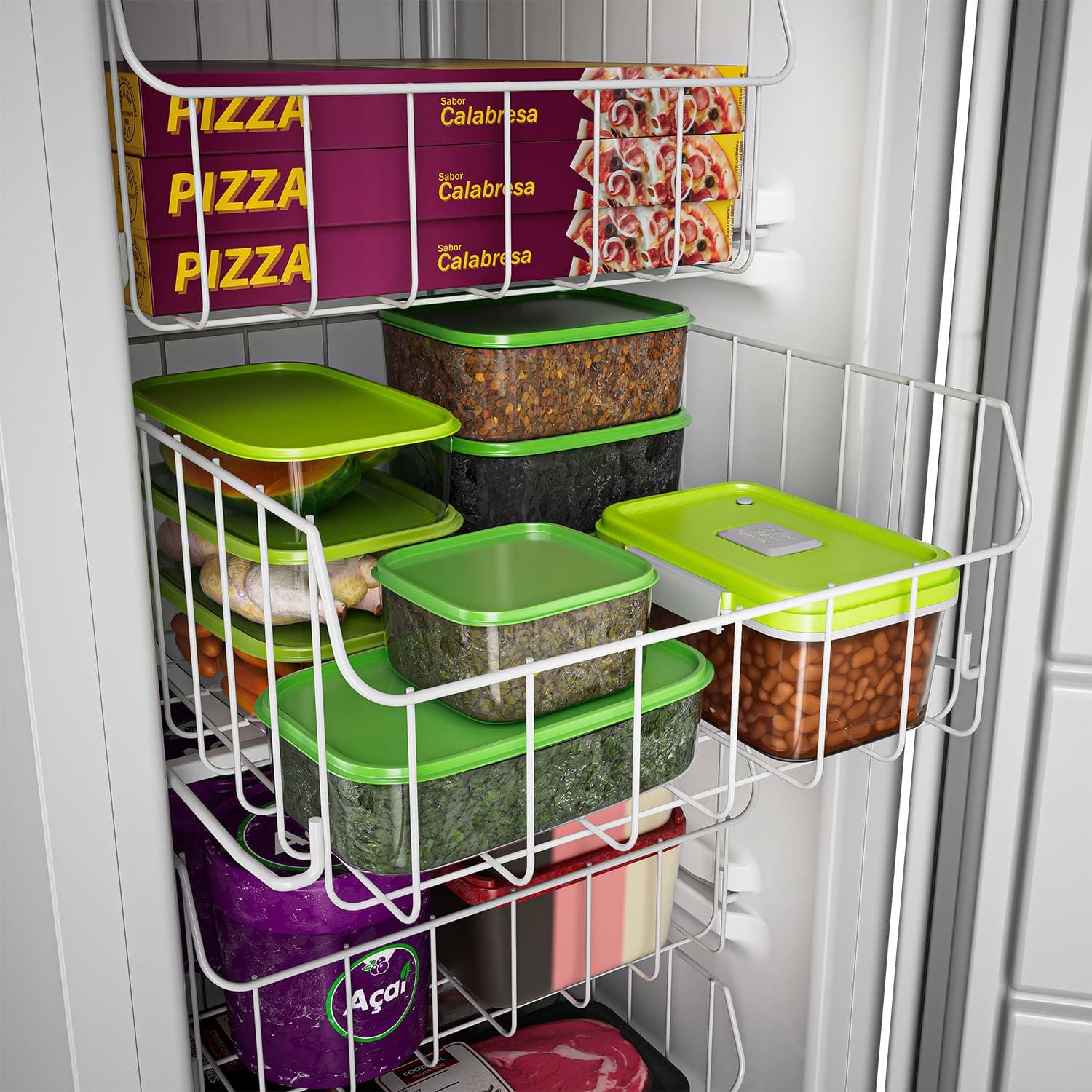 Freezer Vertical Consul Slim 200 CVU20G | Ponto