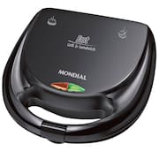 Sanduicheira Fast Grill e Sandwich Mondial S-12 750W - Preta