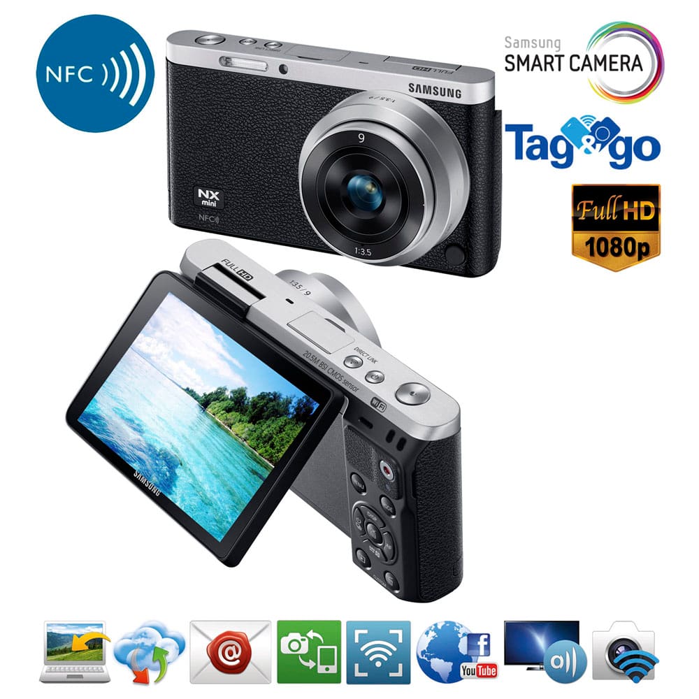 Câmera Samsung Smart NX MINI 9MM | Ponto