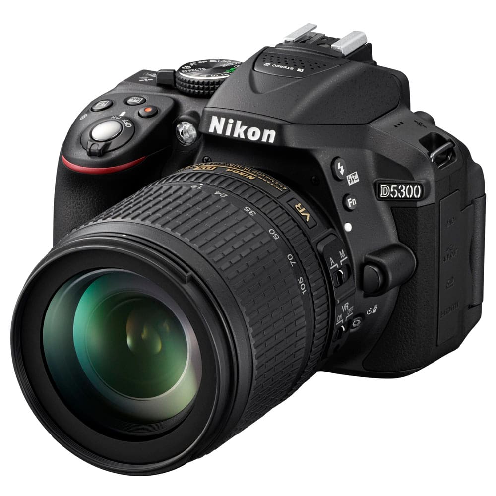 Câmera DSLR Nikon D5300 Preta - 24.2MP, | Ponto