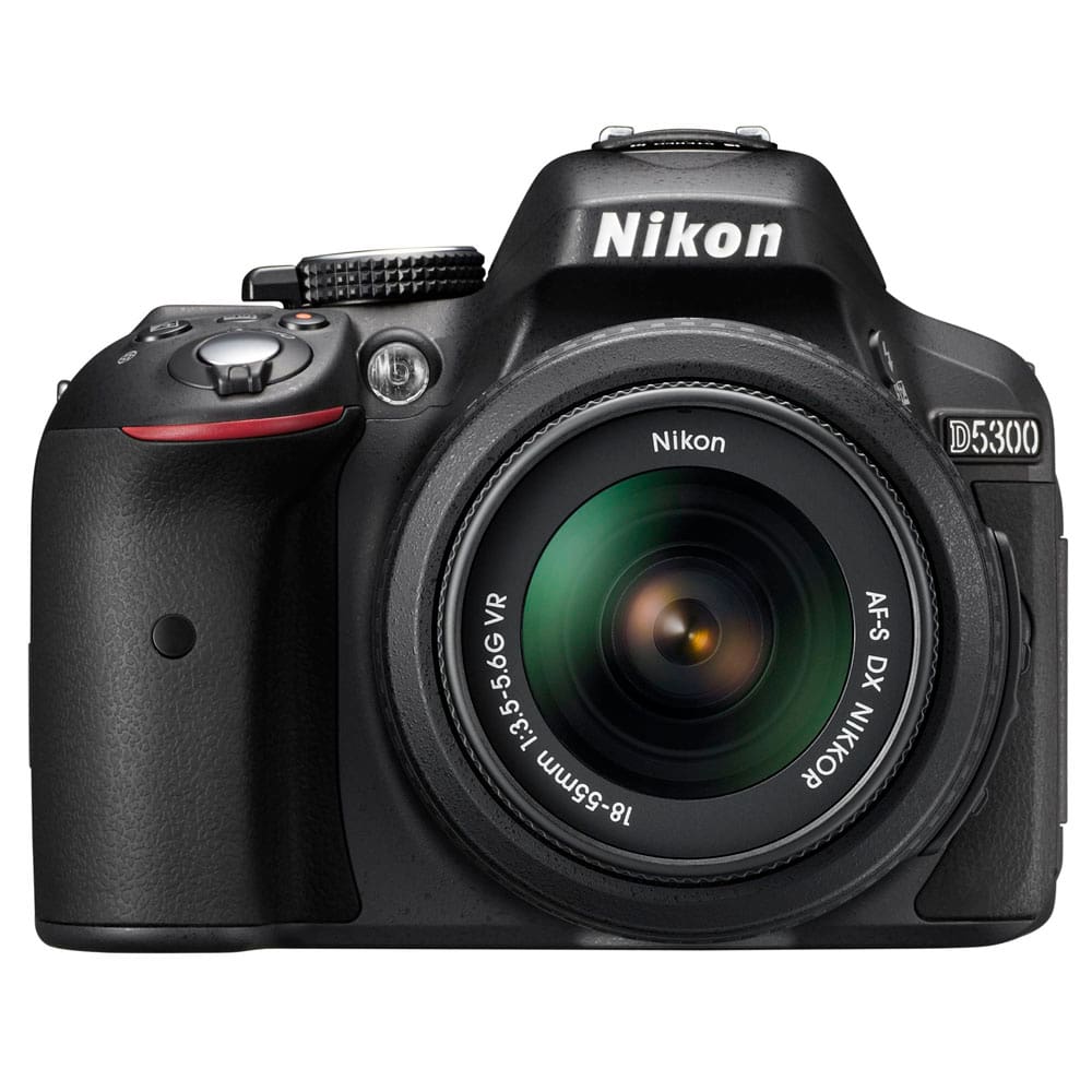 ビデオカメラ Nikon D5300 Câmera DSLR Nikon D5300 Preta - 24.2MP, | Ponto