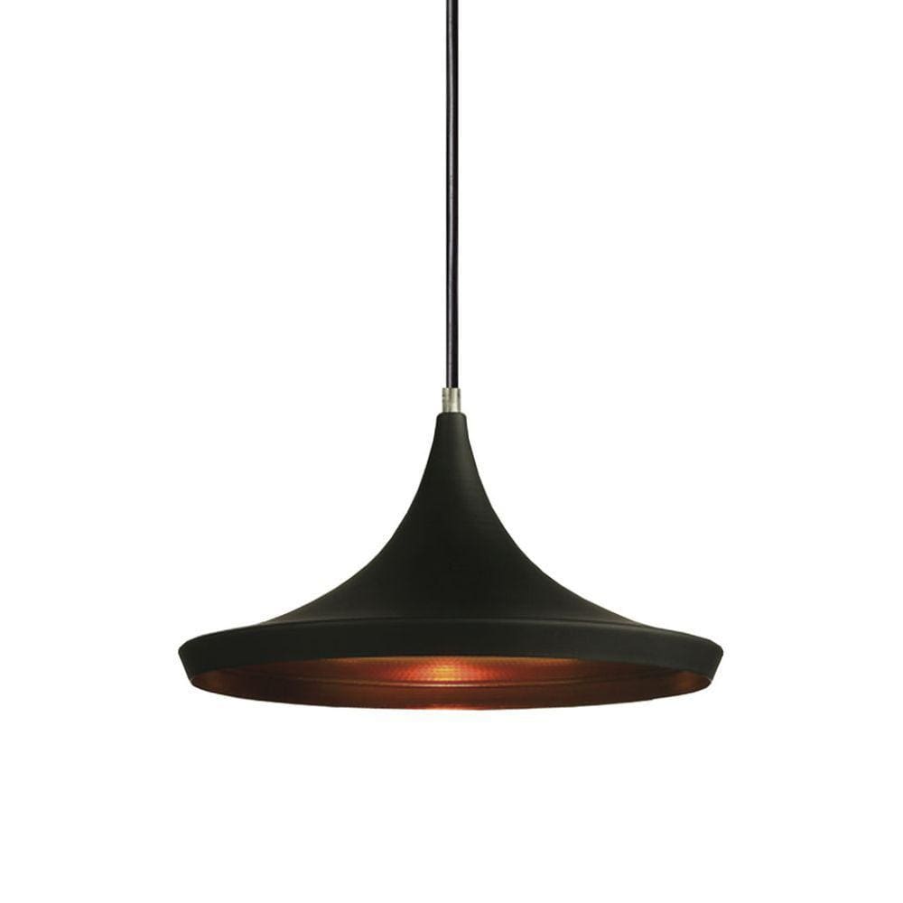 Pendente Td 900 1xE-27 Preto