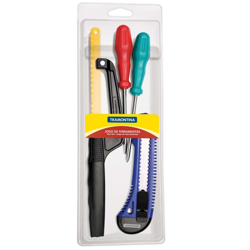 Jogo de Ferramentas Tramontina - 4 Peças