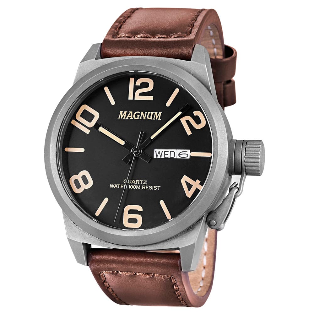 Relógio Masculino Analógico Magnum MA33406C - Marrom
