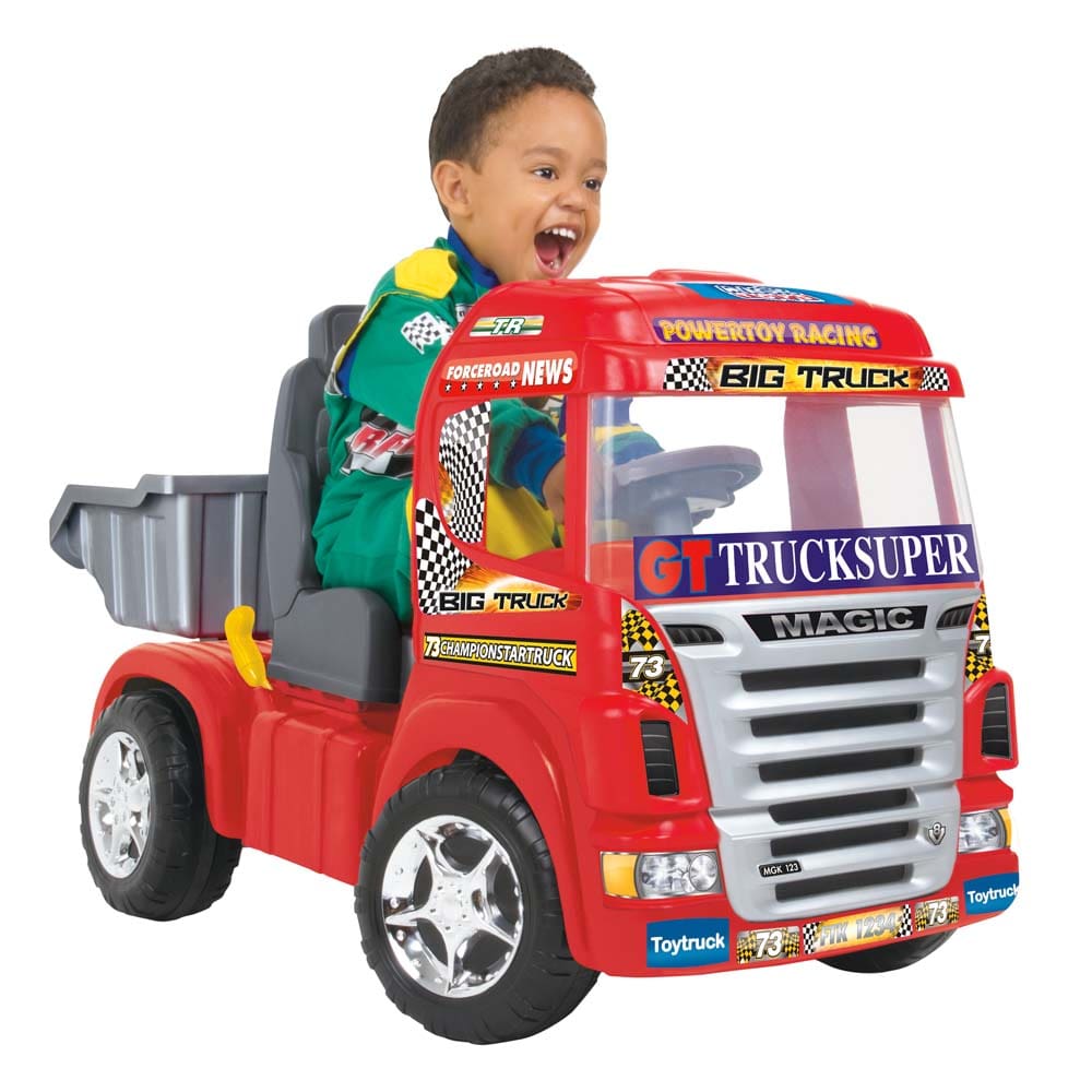 Caminhão de Brinquedo Magic Toys Truck 9300 Plástico com Pedal