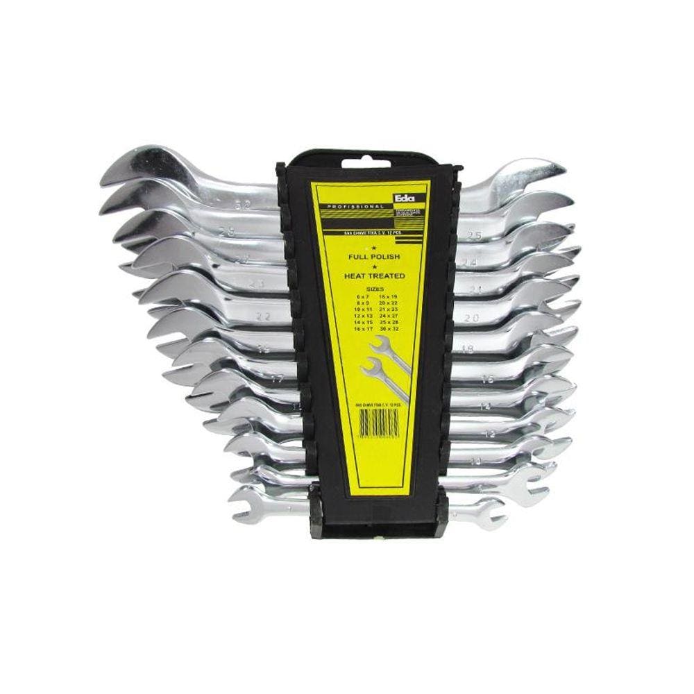 Jogo Chave  Fixa CV 6 A 32 MM 12 PCS EDA