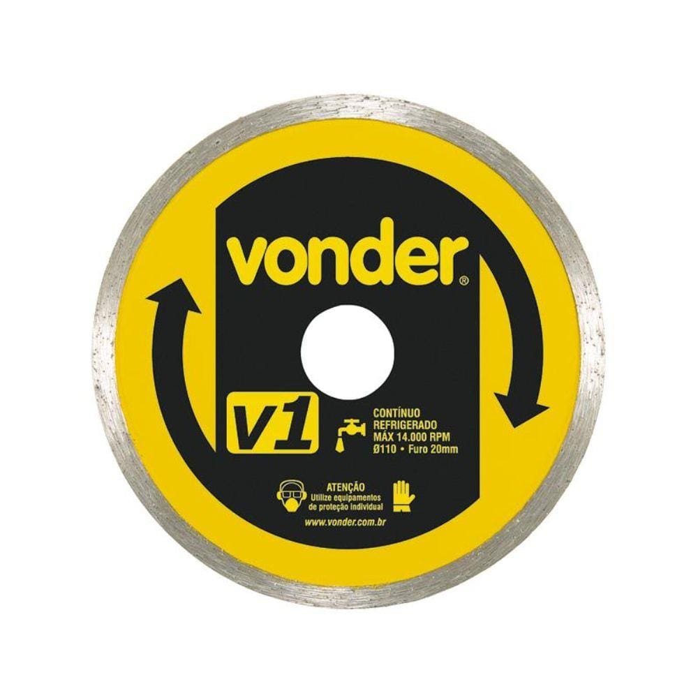 Disco Diamantado Vonder V1 Para Serra Marmore