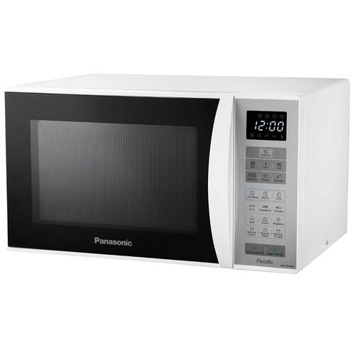 imagem-Forno de Micro-ondas Panasonic Piccolo com Desodorizador e 8 Receitas Pré-Programadas NN-ST354 Branco - 25 L - 110v 