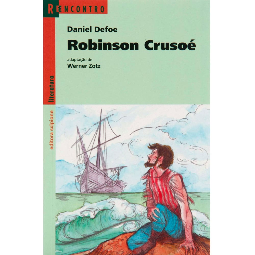 Livro - Reencontro Literatura - Robinson Crusoé