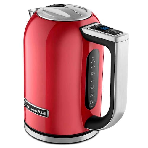 imagem-Chaleira Elétrica KitchenAid KXC13AVANA com Desligamento Automático Vermelha (Empire Red) - 110v