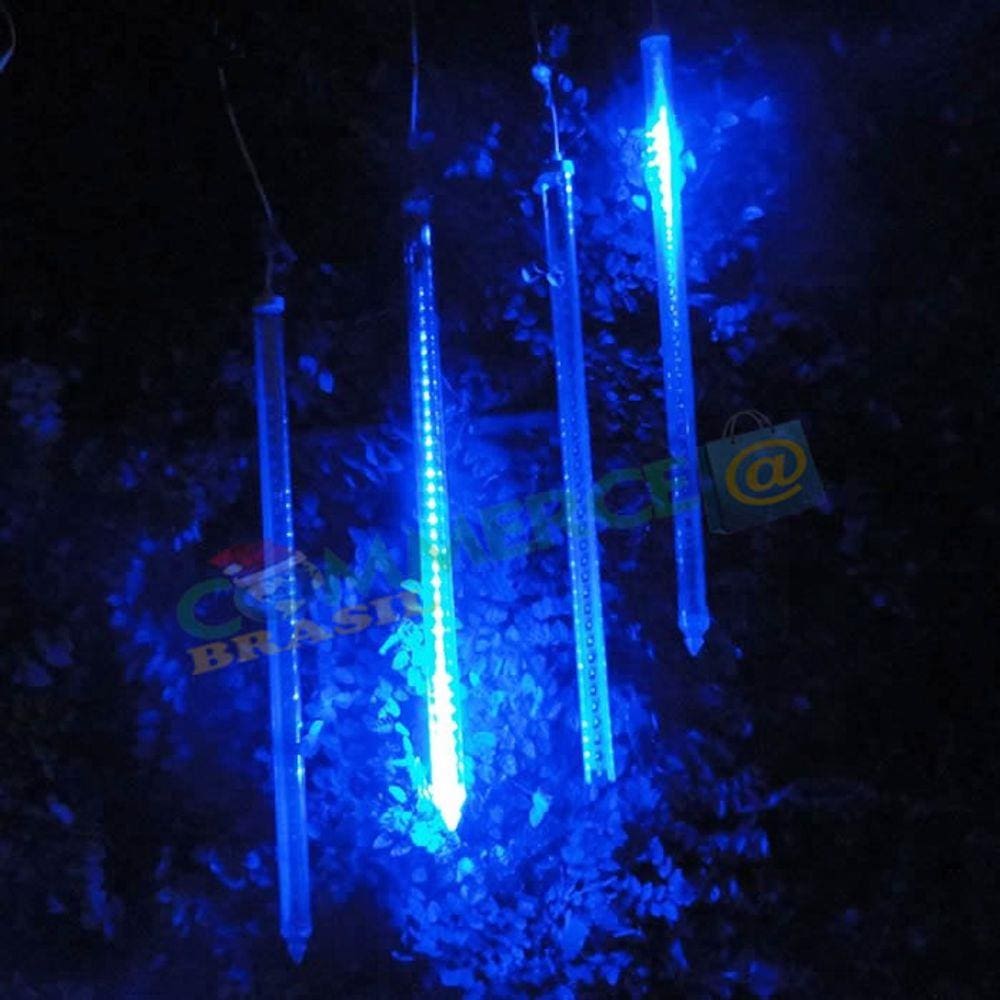 Pisca Led Turbo Azul 60cm 1 Tubo 33 Leds 331