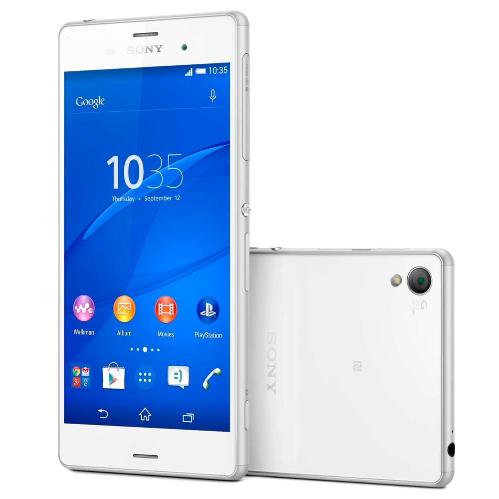 Smartphone Sony Xperia Z3 Branco com Tela 5.2