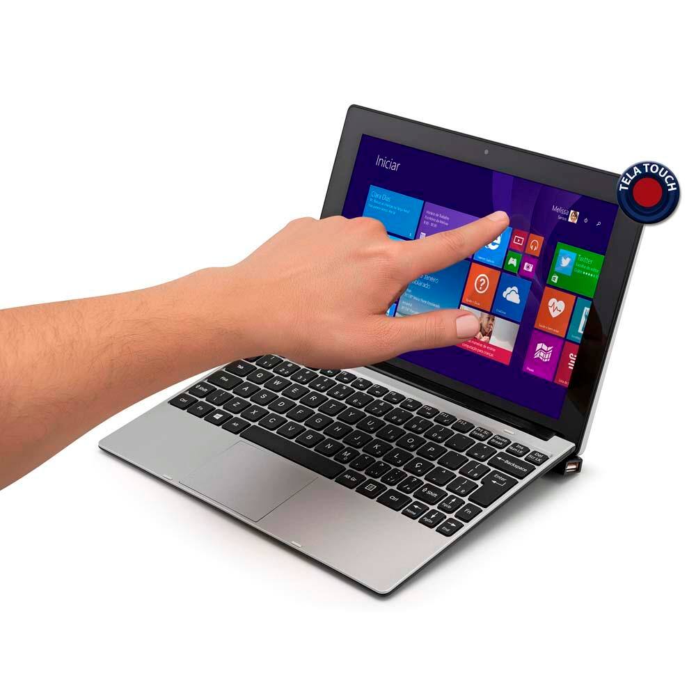 Notebook 2 em 1 Positivo Quad Core 1GB | Ponto