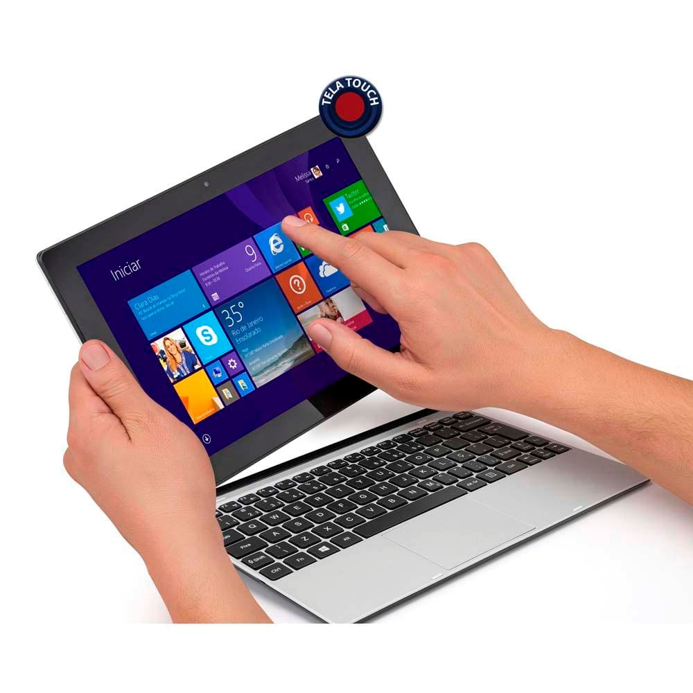 Notebook 2 em 1 Positivo Quad Core 1GB | Ponto