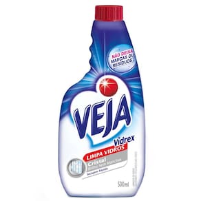 Refil para Limpador de Vidros Vidrex Cristal - 500ml