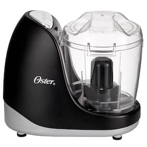 Mini Processador de Alimentos Oster Chrome - Preto