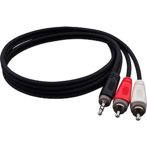 Cabo de Audio e Video Linha Player 1.2 Metros Preto Hayonik