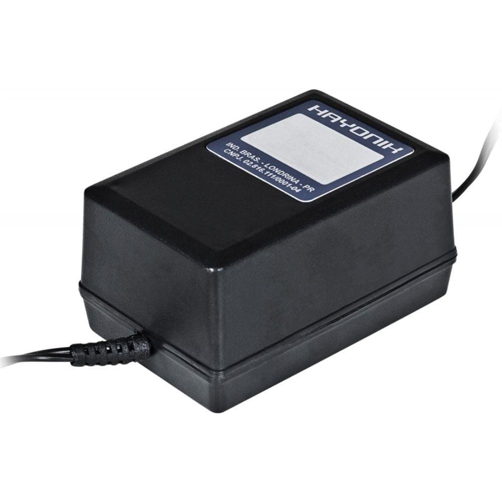 Fonte para Teclado Musical FTY-1712E Bivolt 12V 1.7A Hayonik