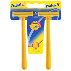 Barbeador Descartável Gillette Probak II c/ 2 Unidades