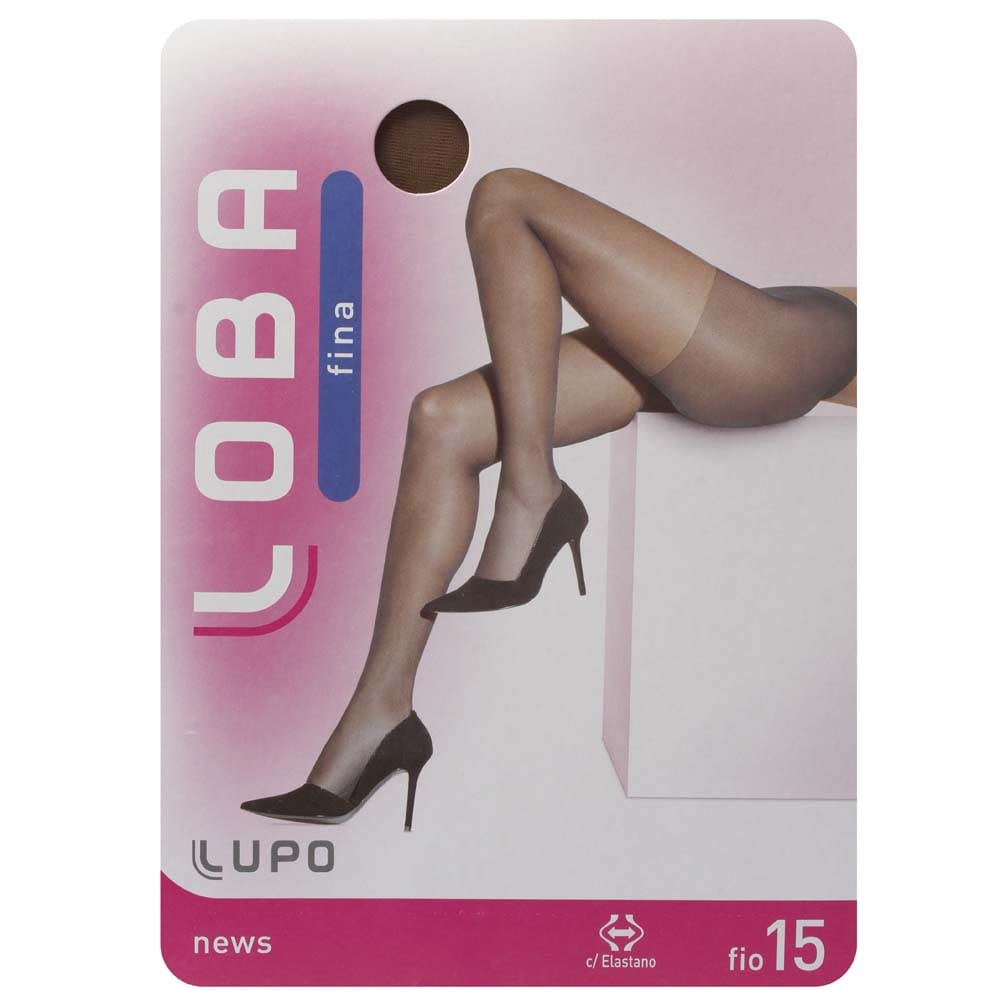 Meia-calça Feminina News Loba 5680 Fio 15 Lupo