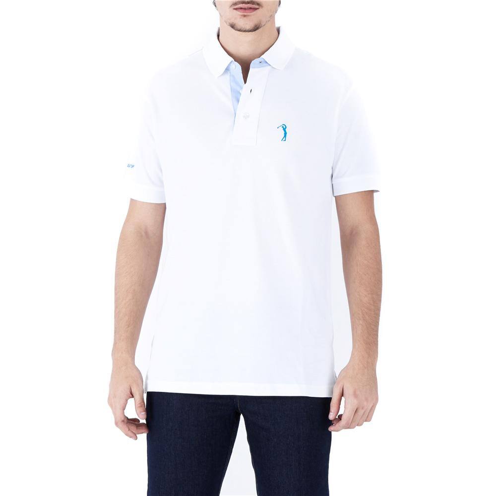 camisa polo aleatory masculina promoção