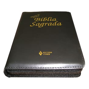 Bíblia Letra Grande Dourada Leão, Livro Nunca Usado 54278088