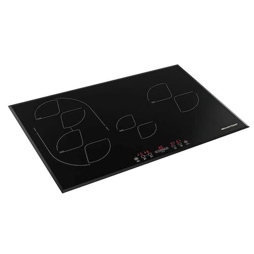 imagem-Cooktop 4 Bocas Brastemp Vitrocerâmico BDJ77AEBNA por Indução Preto - 220v