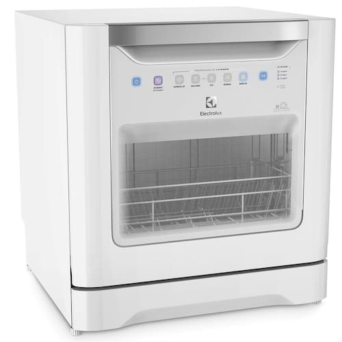 imagem-Lava-Louças Electrolux LE08B 8 Serviços com Painel Blue Touch - Branca - 110V
