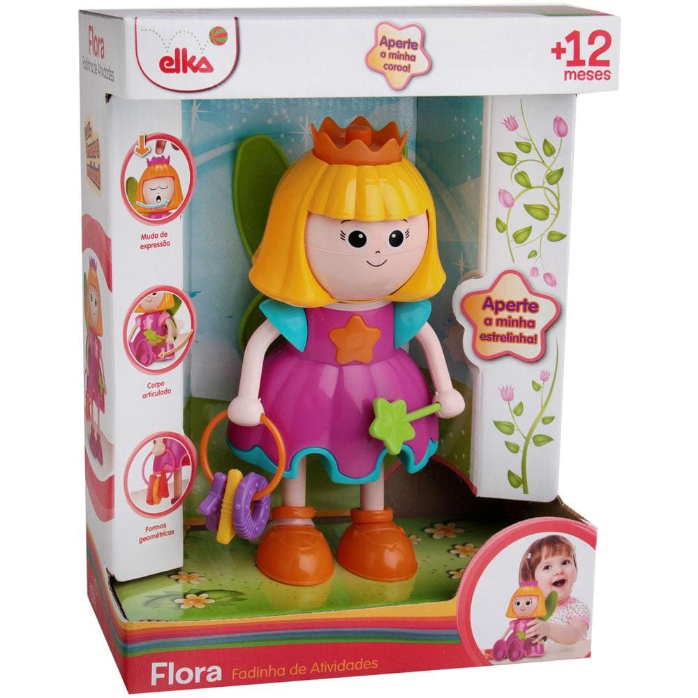 Flora Fadinha de Atividades Elka 750 - Violeta