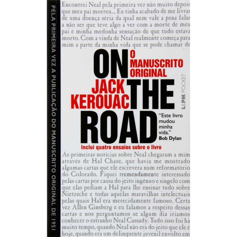 Livro - L&PM Pocket - On The Road: O Manuscrito Original - Edição de Bolso - Jack Kerouac