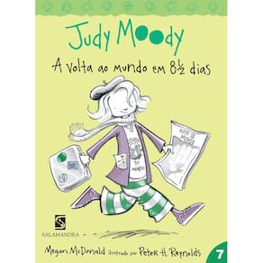 Livro - Judy Moody - Judy Moody a Volta ao Mundo em 8 1/2 dias