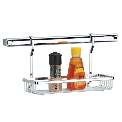imagem-Suporte Retangular Brinox Platina Plus 2020/004 em Aço Cromado