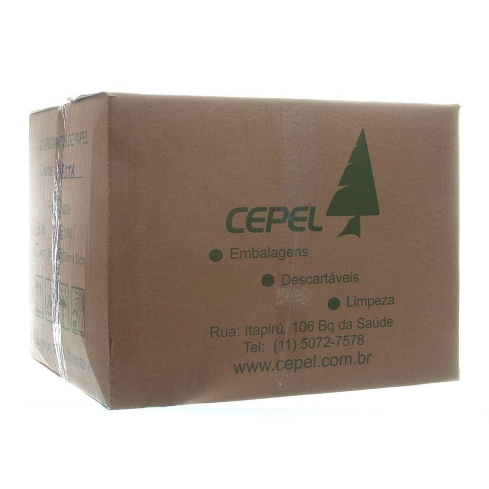 Guardanapo de Papel Folha Dupla Fiesta 33 X 33cm Caixa com 3000 Unidades Cepel