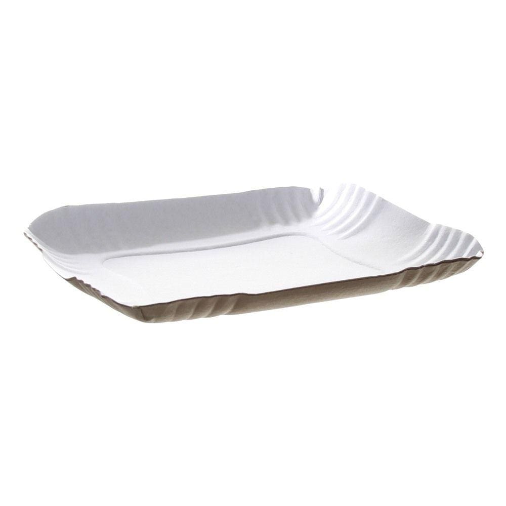Bandeja de Papelão Branca Nº 23 com 100 Unidades Fritzke
