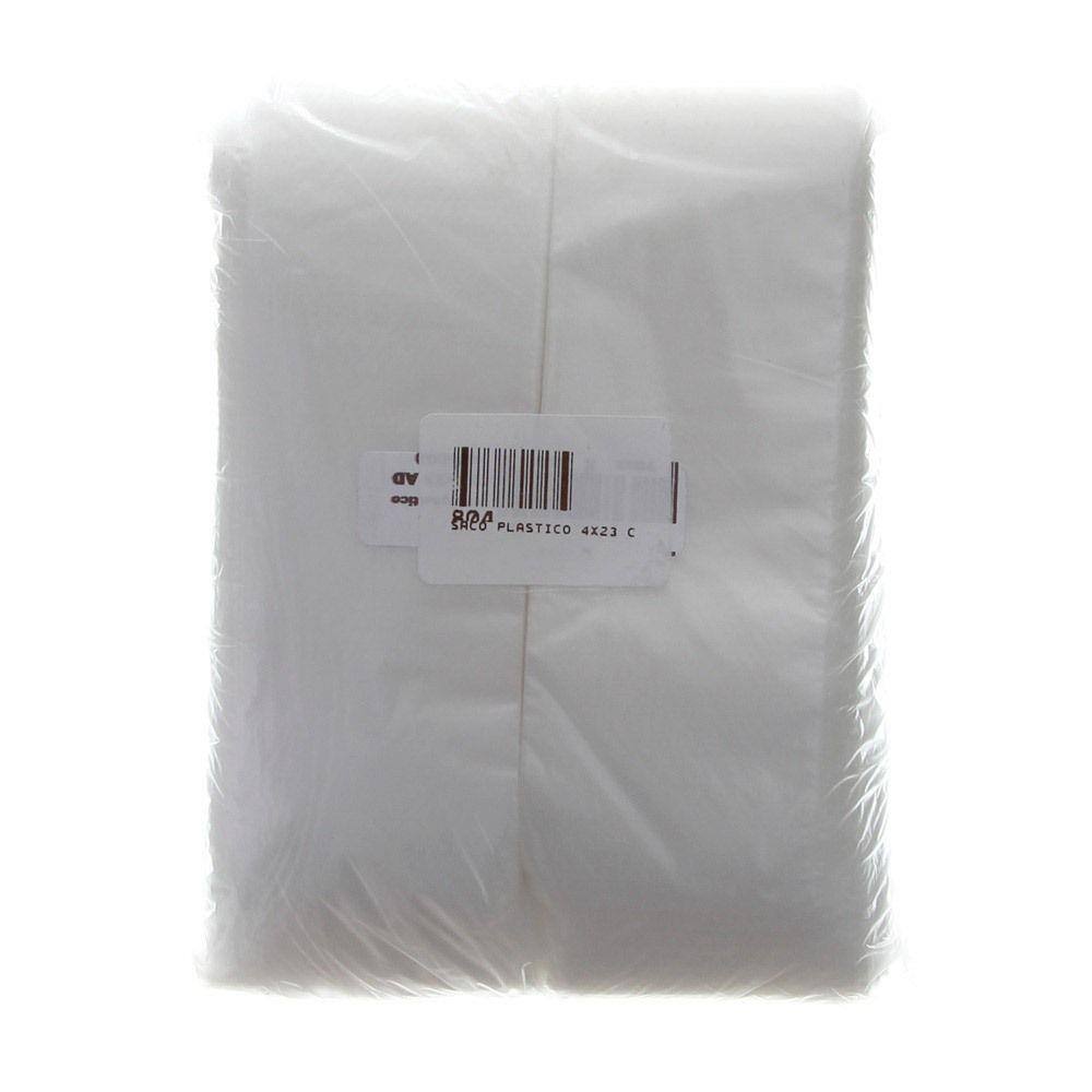Saco Plástico 4 x 23cm com 1000 Unidades Tresconds