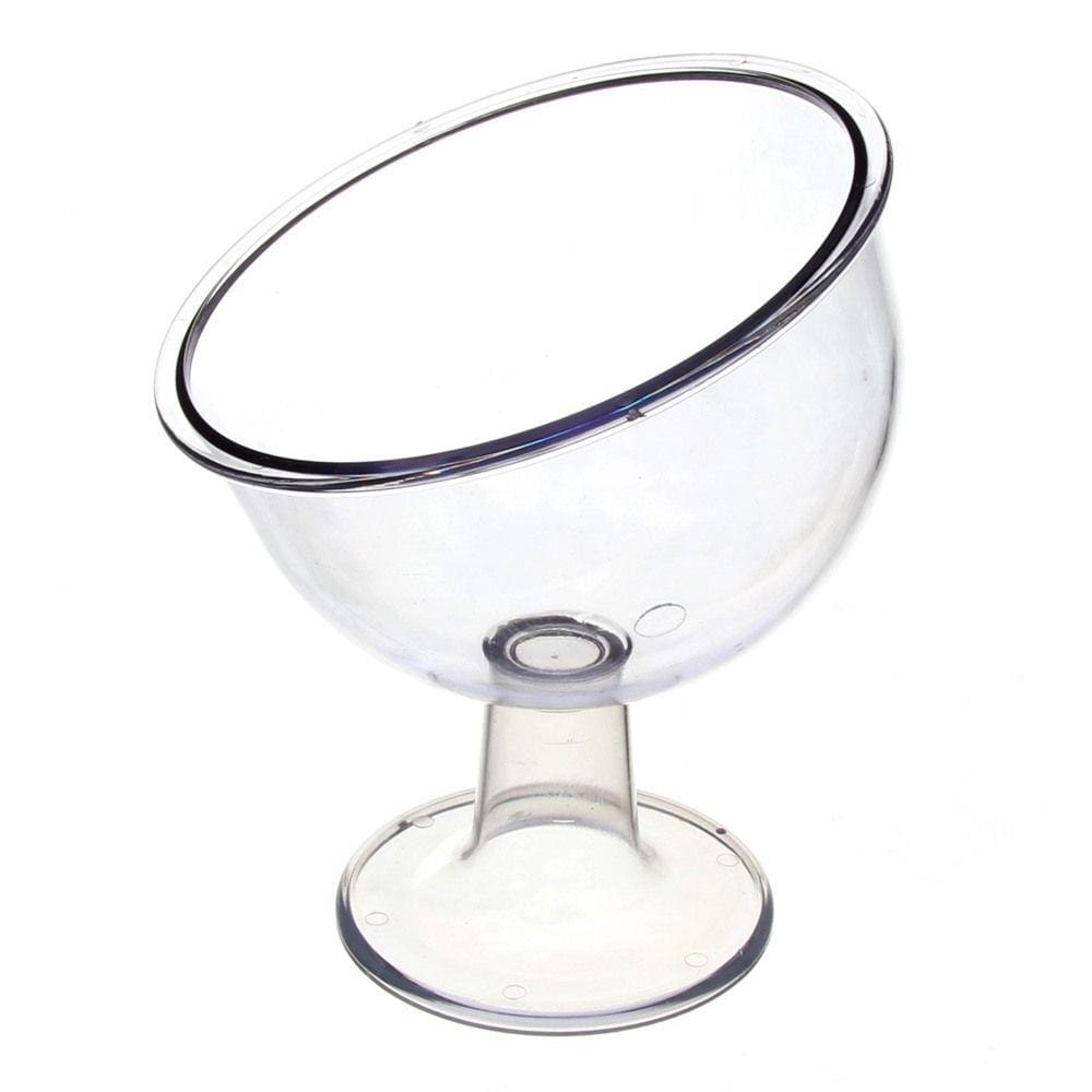 Taça de Acrílico Inclinada Pequena Três Triângulos