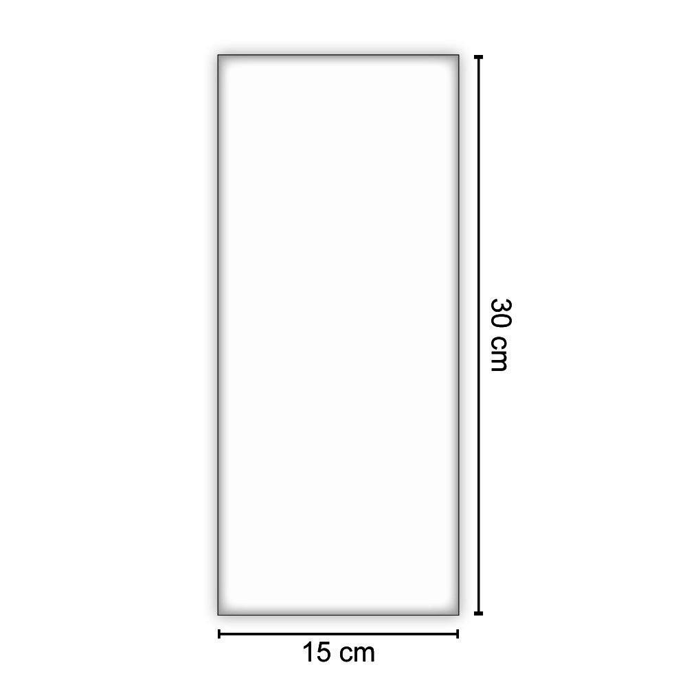 Saco de Plástico 15 x 30cm com 0,06 micras de espessura com 1 Kilo