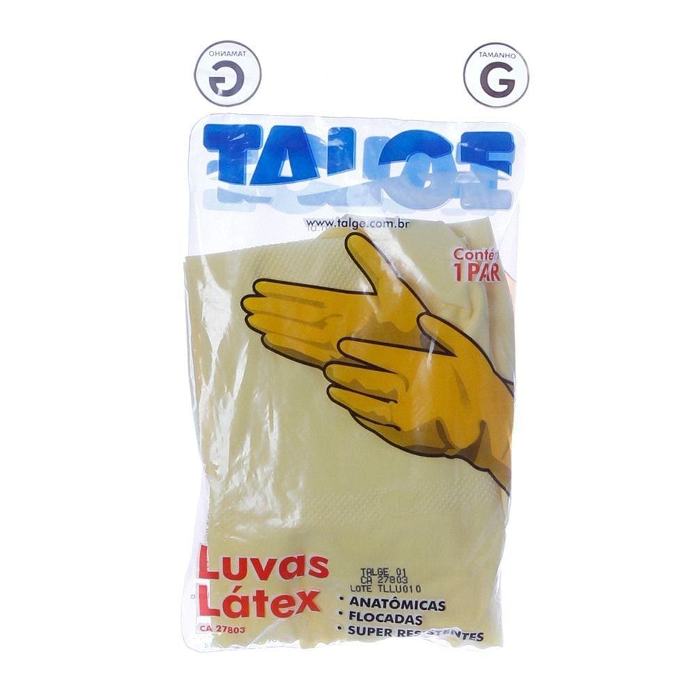 Luva de Látex Emborrachada Talge