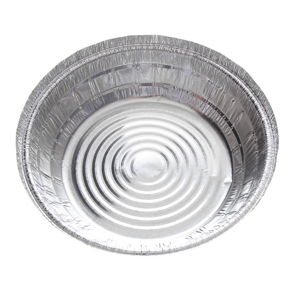 Marmitex de Alumínio nº 9 Manual com Capacidade de 1120ml com Tampa de Cartão Plastificado Caixa com 100 Unidades Thermoprat