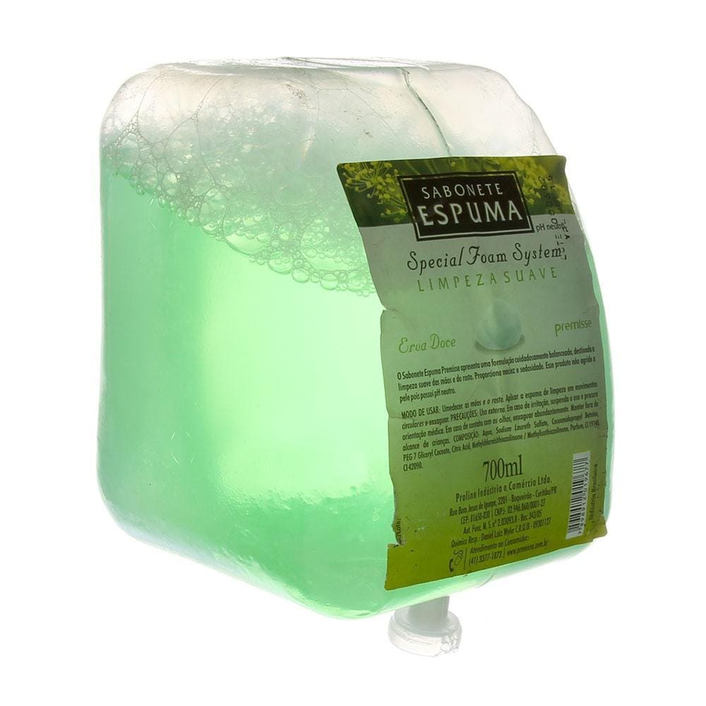 Sabonete Espuma Erva Doce com 700ml Premisse