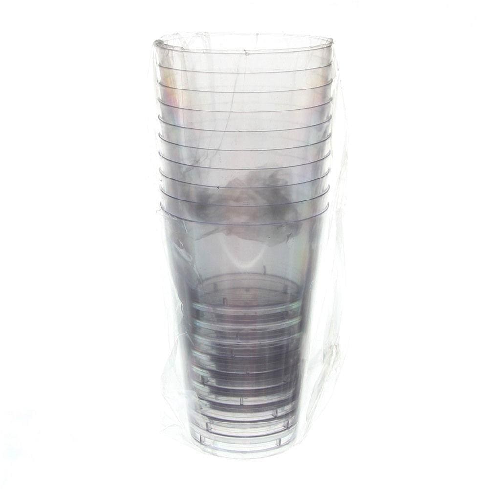 Copo de Acrílico Pic de 300ml com 10 Unidades Plastilânia