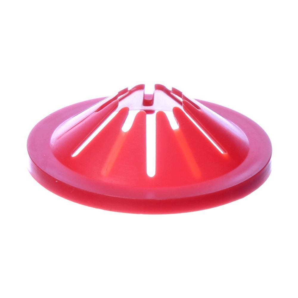 Lacre de Plástico Vermelho para Saco e Sacola com 100 Unidades New Lacre