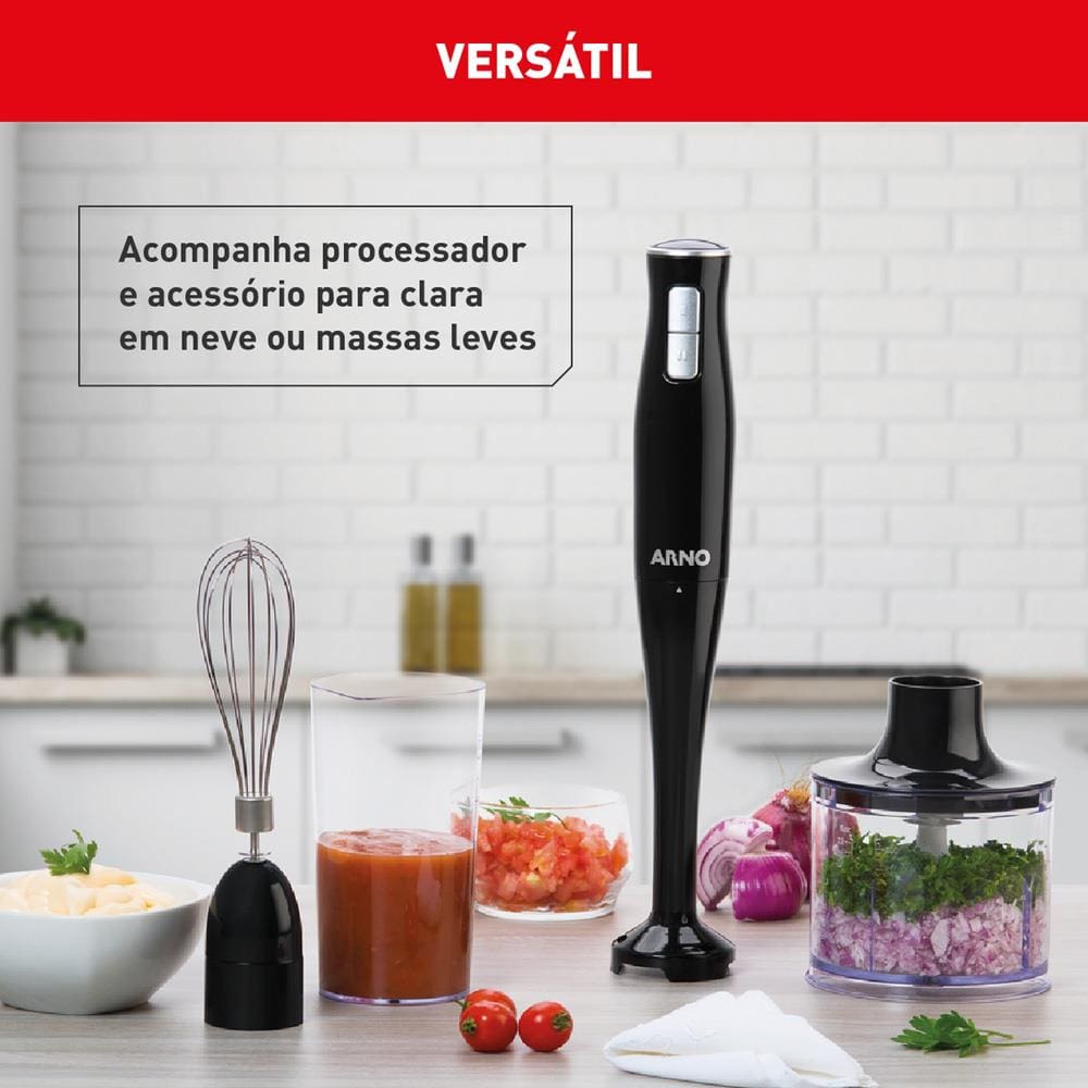 Mixer Arno Turbomix Pro 3 em 1 MX31 | Ponto