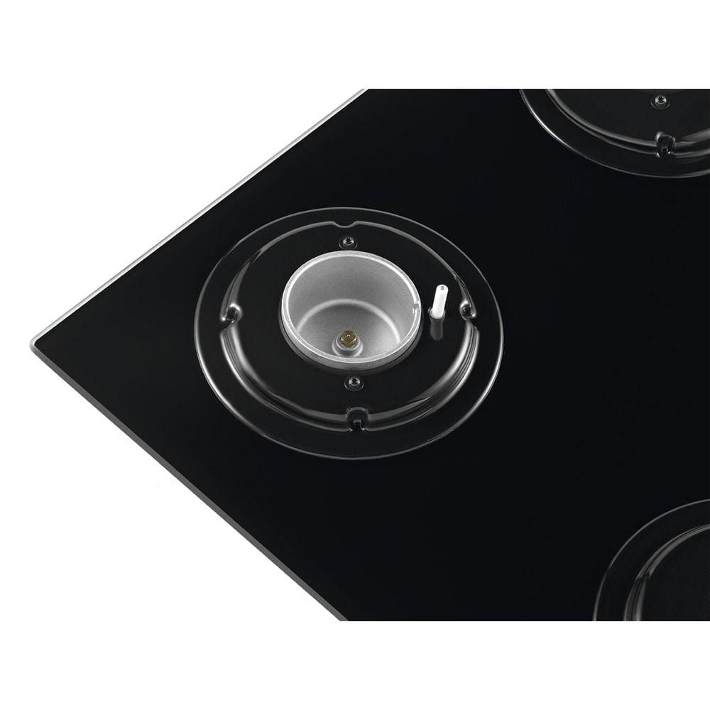 Cooktop 5 bocas brastemp ative quadri chama preto bivolt bdd85aeuna Ponto