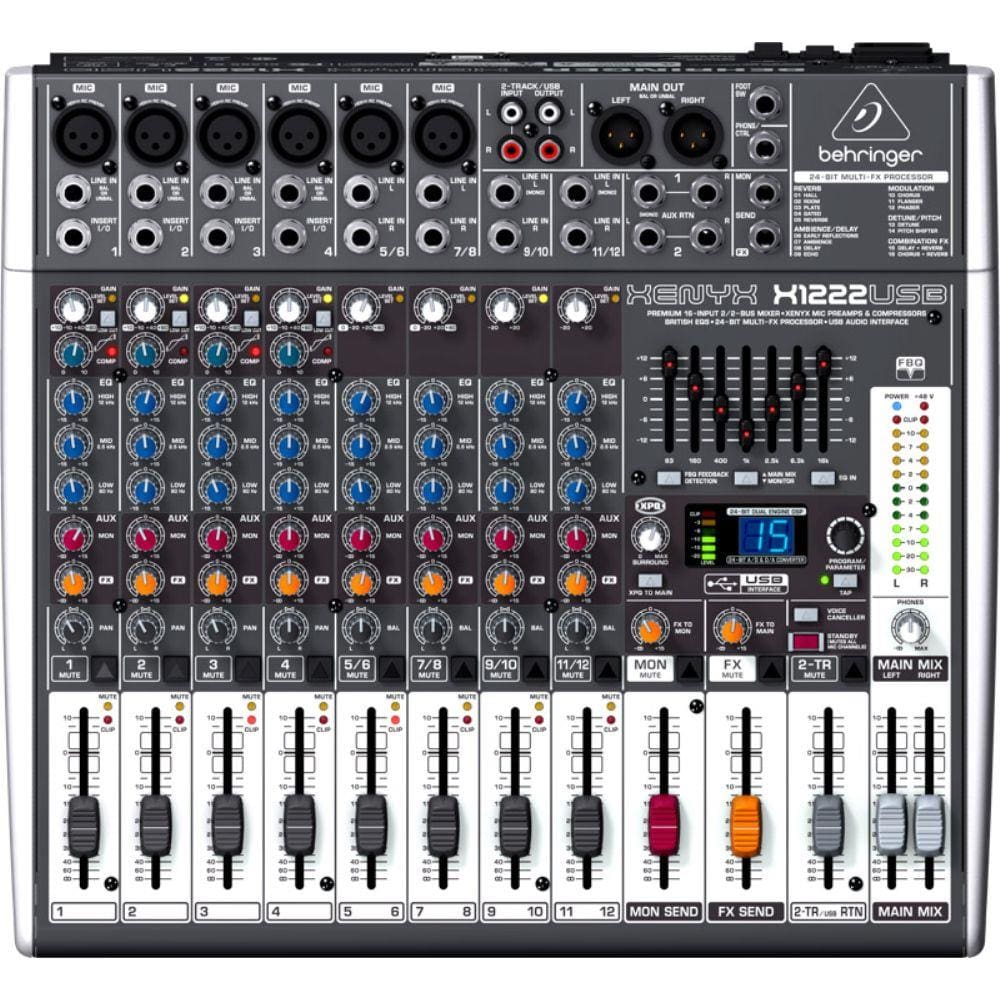 Mixer XENYX X1222 USB Behringer