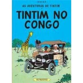 Livro - Tintim no Congo: As Aventuras de Tintim